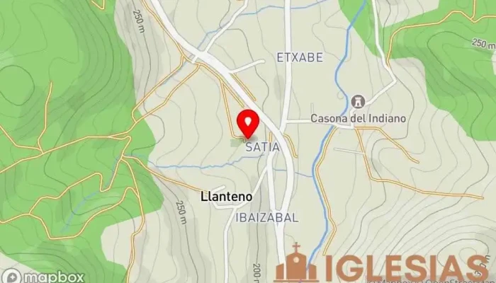 mapa de Iglesia de Santiago Apóstol Iglesia en Álava
