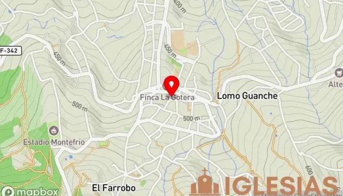mapa de Iglesia del Dulce Nombre de Jesús Iglesia católica en La Guancha