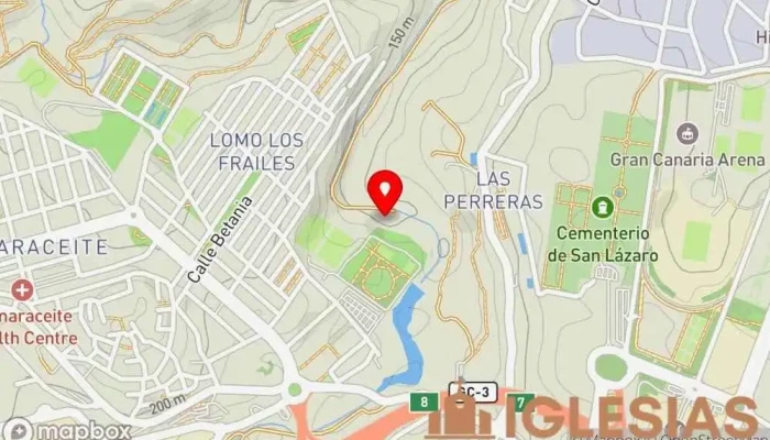 mapa de Iglesia Dios Libertando al Cautivo Iglesia en Las Palmas
