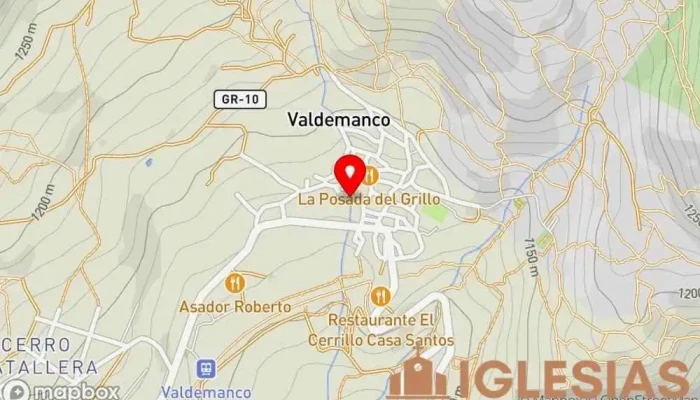 mapa de Iglesia Nuestra Señora del Carmen Iglesia en Valdemanco