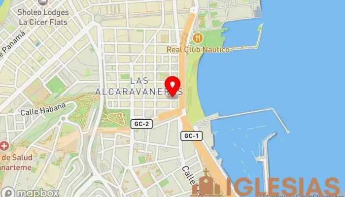 mapa de Iglesia Nueva Apostólica España Las Palmas/Gran Canaria Iglesia en Las Palmas de Gran Canaria