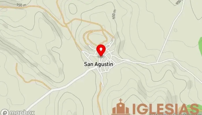 mapa de Iglesia Parroquial de San Agustín Parroquia en San Agustín