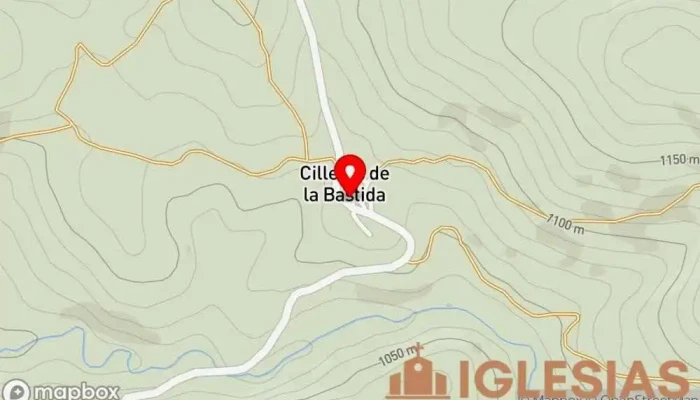 mapa de Iglesia Parroquial de San Juan Bautista Iglesia católica en Cilleros de la Bastida