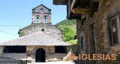 Iglesia Parroquial De Santo Miyao O De La Virgen Del Rosario San Emilianoallande Iglesia - San Emiliano