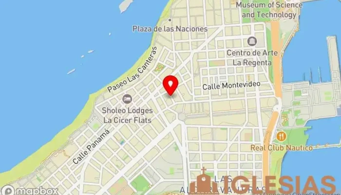 mapa de Iglesia Protestante Escandinava De Las Palmas Iglesia en Las Palmas de Gran Canaria