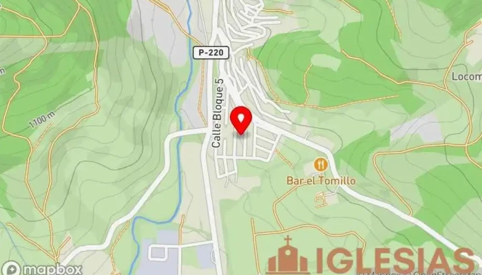mapa de Iglesia San José Obrero Iglesia en Barruelo de Santullán