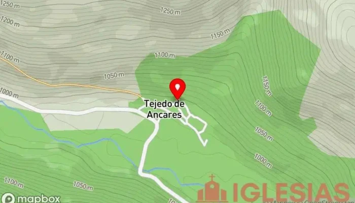 mapa de Iglesia San Juan Bautista Iglesia en Tejedo de Ancares