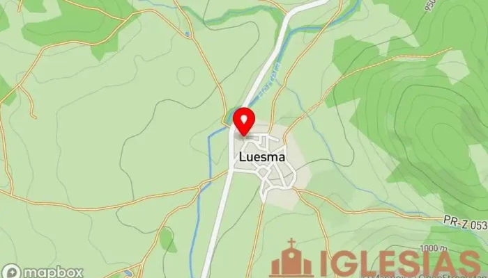 mapa de Iglesia Virgen de la Junquera Iglesia católica en Luesma