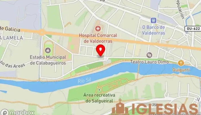 mapa de IPUE Obarco - Iglesia Pentecostal Unida en Europa Iglesia, Iglesia cristiana, Iglesia evangélica, Iglesia pentecostal, Lugar de culto en O Barco
