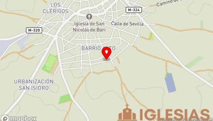 mapa de IPUE Villaconejos - Iglesia Pentecostal Unida en Europa Iglesia, Iglesia cristiana, Iglesia evangélica, Iglesia pentecostal, Lugar de culto, Organización religiosa en Villaconejos