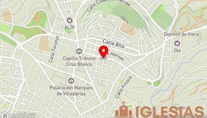 mapa de Iu Asamblea De Anteguera Iglesia en Antequera