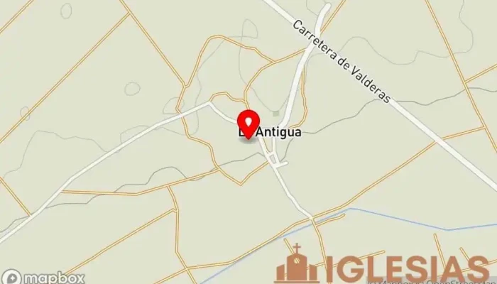 mapa de La Antigua  en La Antigua