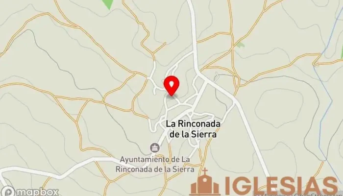 mapa de La Rinconada de la Sierra  en La Rinconada de la Sierra