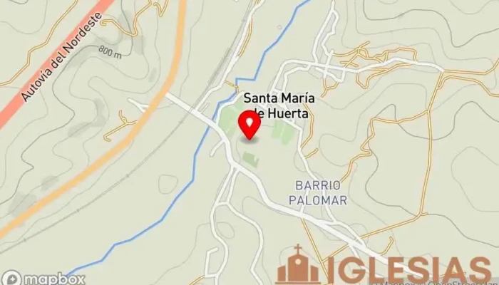 mapa de Monasterio cisterciense de Santa María de Huerta Monasterio, Museo, Atracción turística en Santa María de Huerta