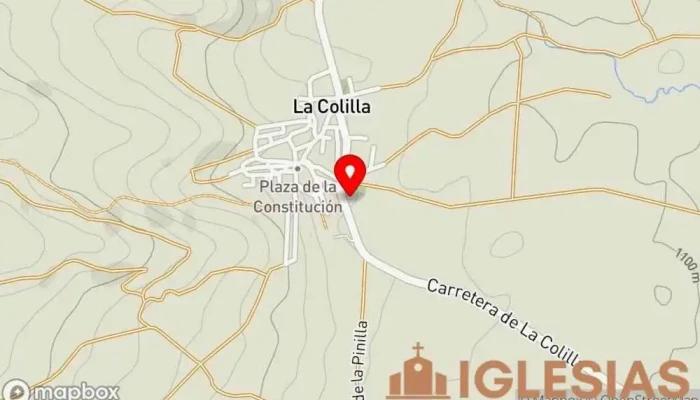 mapa de Parque de la Iglesia Parque en La Colilla
