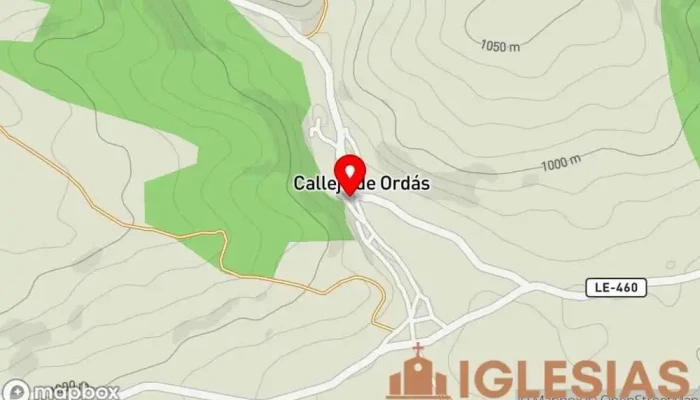 mapa de Parroquia católica de la Asunción de nuestra señora Parroquia en Callejo de Ordás