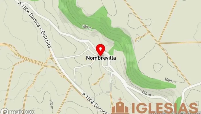 mapa de Parroquia católica La Transfiguración del Señor Iglesia católica en Nombrevilla