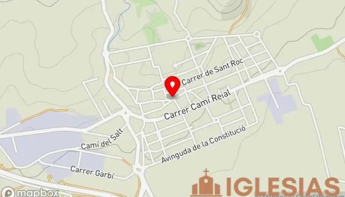 mapa de Parroquia de la Natividad de Nuestra Señora Parroquia en La Llosa de Ranes