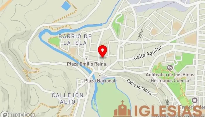 mapa de Parroquia de la Purificación Parroquia en Puente Genil