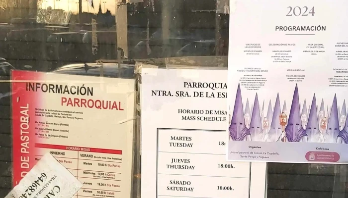 Parroquia De Nostra Senyora De Lesperanca Horario - Santa Ponça