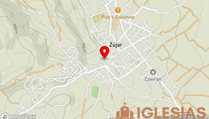 mapa de Parroquia De Nuestra Señora De La Anunciación Parroquia en Zújar