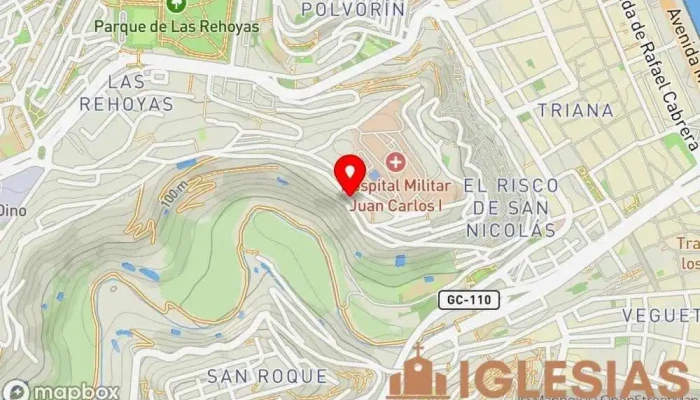 mapa de Parroquia de San Francisco de Sales Oficinas de empresa en Las Palmas de Gran Canaria