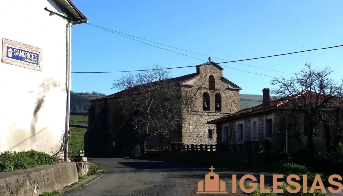 Parroquia De San Julian Y Santa Basilisa De Sangrices Iglesia - Sangrices