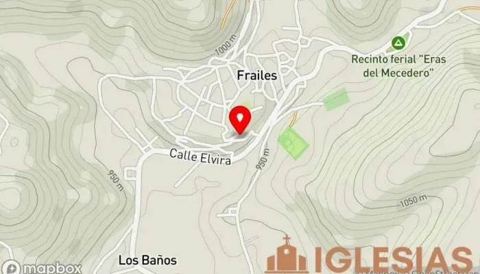mapa de Parroquia de Santa Lucía Mártir Parroquia en Frailes