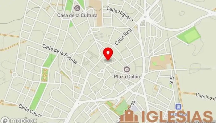 mapa de Parroquia de Santa María de Illescas Parroquia en Illescas