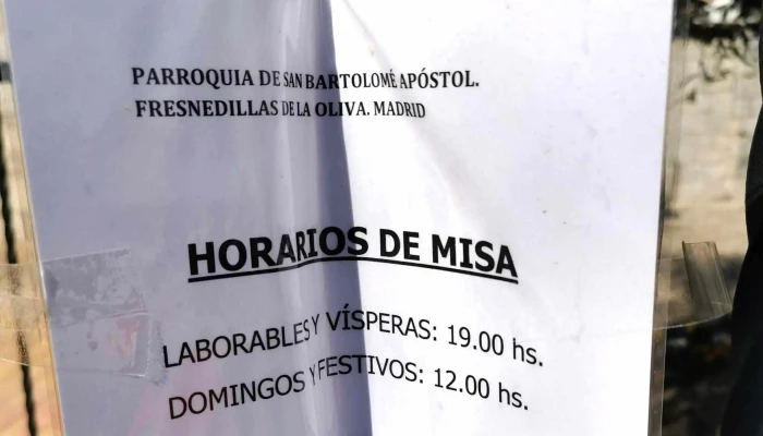 Parroquia San Bartolome Apostol Zona - Fresnedillas de la Oliva