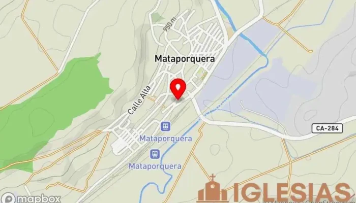 mapa de Parroquia Santa Eulalia Iglesia católica en Mataporquera