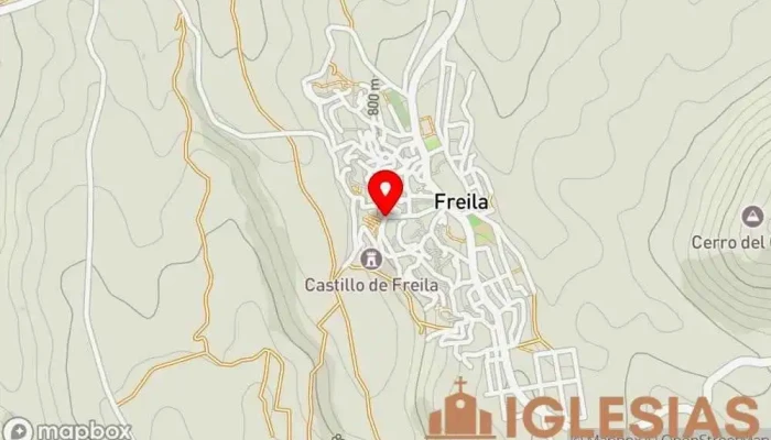 mapa de Pl. de la Iglesia  en Freila
