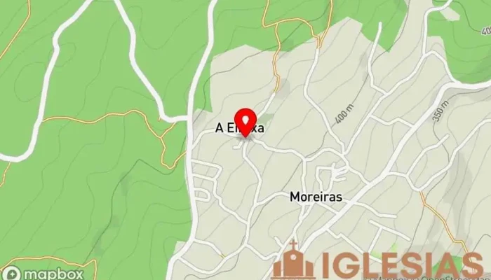 mapa de Pl. de la Iglesia  en A Ereixa, Toén
