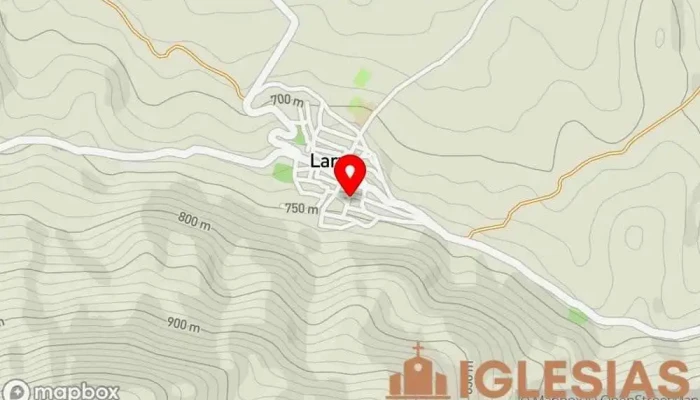 mapa de Plaza del Parroco Sanz Iglesia en Larva