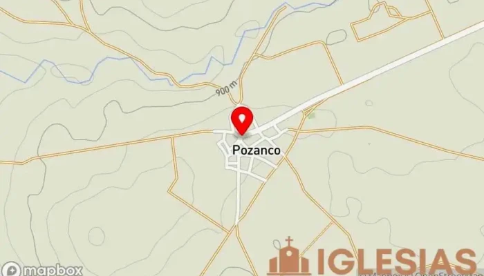 mapa de Pozanco  en Pozanco