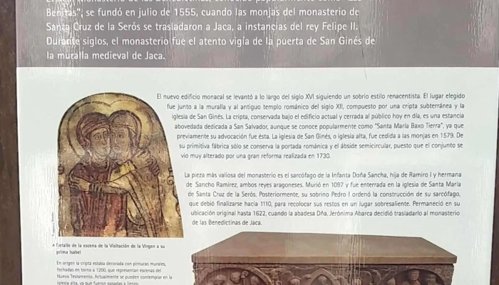 Real Monasterio De Las Benedictinas E Iglesia De San Gines Abierto Ahora - Jaca
