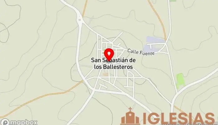 mapa de San Sebastián de los Ballesteros  en San Sebastián de los Ballesteros