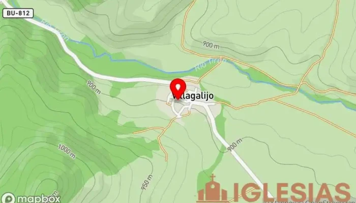 mapa de Villagalijo  en Villagalijo
