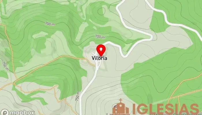 mapa de Viloria  en Viloria